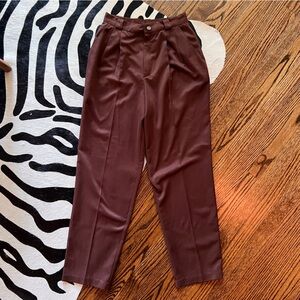 Vintage 80s Pleated Trousers - Fundamental Things